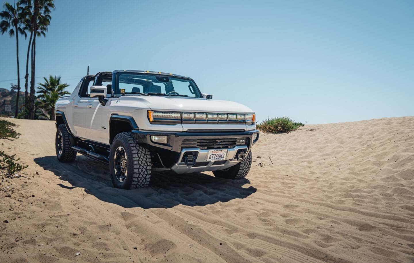 Hummer On Beach