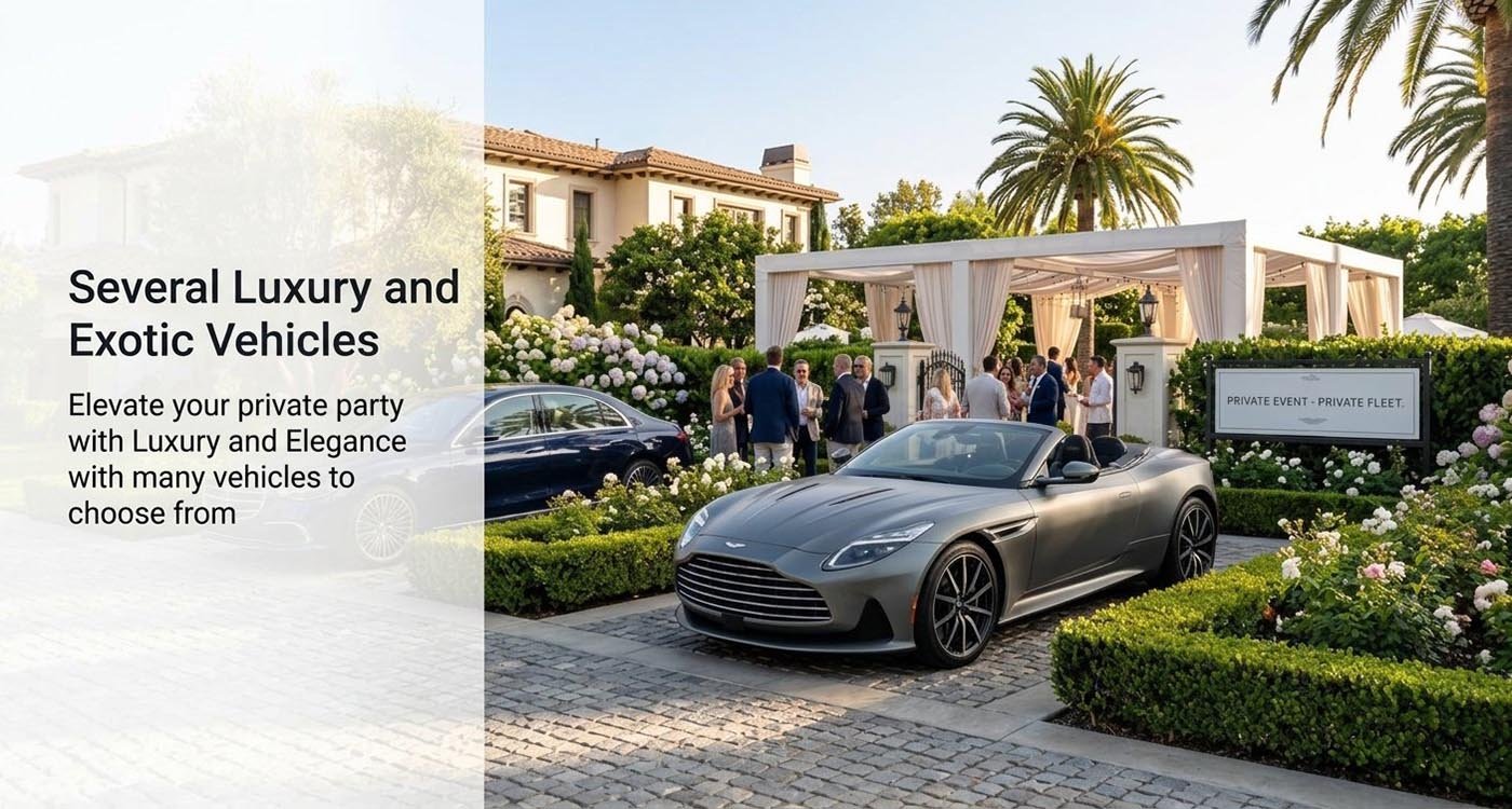 Private Event Rental Vehicles