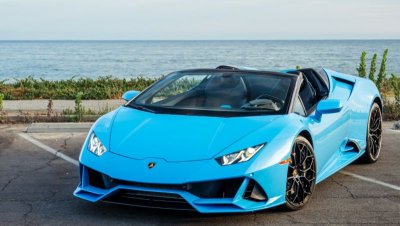 Photo of Lamborghini Huracan EVO Spyder from Beverly Hills Car Rental