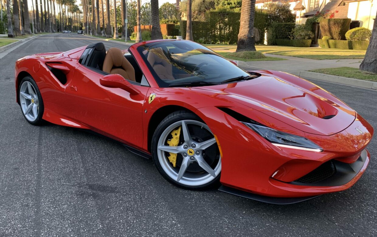 Ferrari F8 Spider Beverly Hills Car Rental