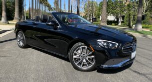 Mercedes E450 Convertible front